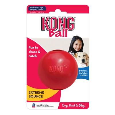 KONG® Classic Ball Dog Toy - Red
