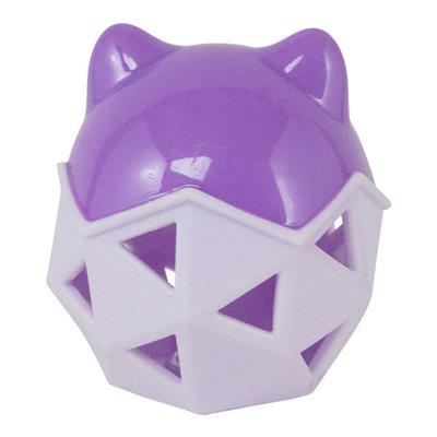 Purple Owl Treat Stuffer Dog Toy