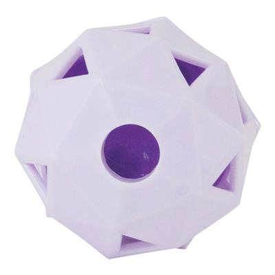 Purple Owl Treat Stuffer Dog Toy