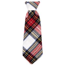 STEWART TARTAN RED NECK TIE