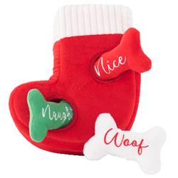 Naughty or Nice Stocking Burrow by Zippy Paws