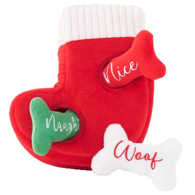 Naughty or Nice Stocking Burrow by Zippy Paws