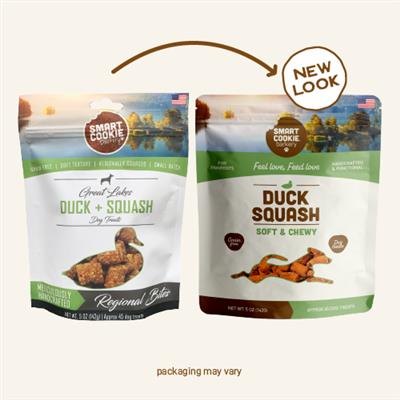 Duck + Squash Soft & Chewy Dog Treats, 5oz