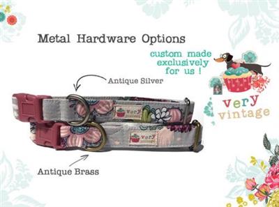 Ribbon Candy – Christmas Striped Dog Collar | Xmas Cat Collar | Organic Cotton Pet Collars & Leashes