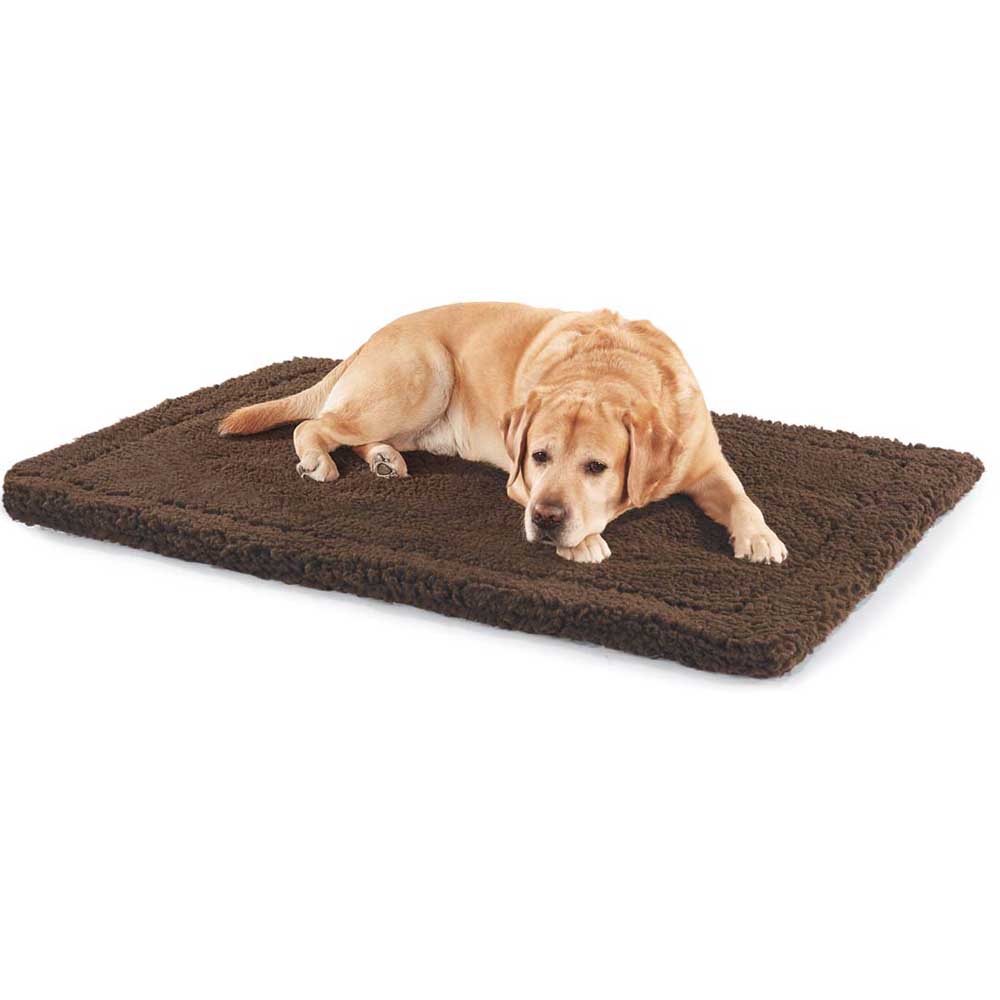 HuggleFleece Mat Chocolate Brown