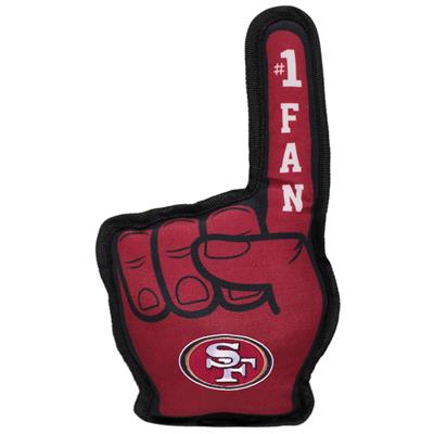 San Francisco 49ers #1 Fan Pet Toy by Pets First