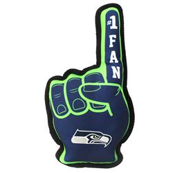 Seattle Seahawks #1 Fan Pet Toy by Pets First