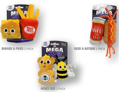 Mega Madness® Llama Small Dog Toy 2 Pack