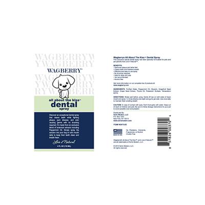 Wagberry All About The Kiss Dental Spray - 4 fl. oz.