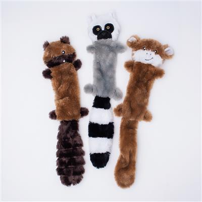 Skinny Peltz 3-Pack Large (Chipmunk, Lemur, Monkey)
