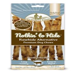 Fieldcrest Farms Nothin To Hide Twist Stix Dog Treat 2.3 Oz 10 Pack