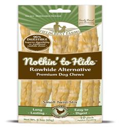 Fieldcrest Farms Nothin To Hide Twist Stix Dog Treat 2.3 Oz 10 Pack