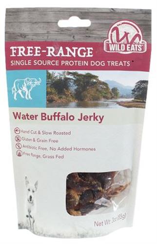 Wild Eats® Water Buffalo Jerky Dog Chew 3 oz. Hang Bag