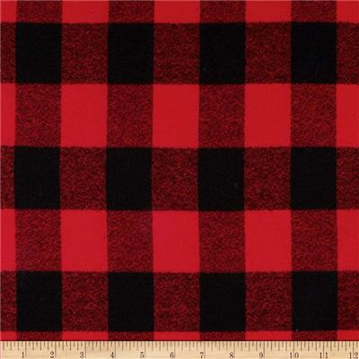 Christmas Bandana - Red Plaid Flannel Dog Bandana  - TOO CUTE FOR THE NAUGHTY LIST | XMAS