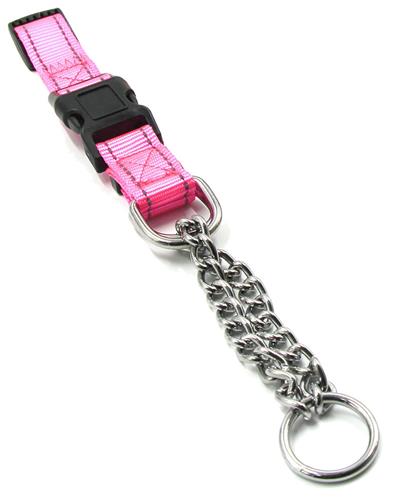 The Pet Life�� 'Tutor-Sheild' Martingale Safety and Training Adjustable Chain Dog Collar