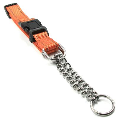 The Pet Life�� 'Tutor-Sheild' Martingale Safety and Training Adjustable Chain Dog Collar