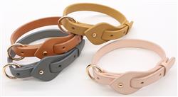 Pet Life�� 'Ever-Craft' Boutique Series Adjustable Designer Leather Dog Collar