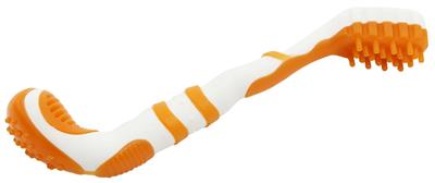 Pet Life�� 'Denta-Brush' TPR Durable Tooth Brush and Dog Toy