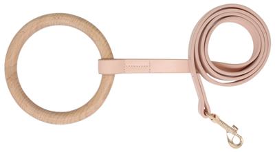 Pet Life�� 'Ever-Craft' Boutique Series Beechwood and Leather Designer Dog Leash