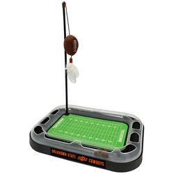 Oklahoma State Football Cat Scratcher Toy by Pets First
