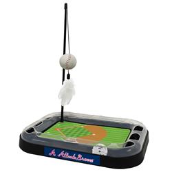 Atlanta Braves Baseball Cat Scratcher Toy by Pets First
