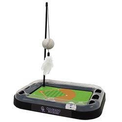 Colorado Rockies Baseball Cat Scratcher Toy by Pets First