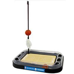 Philadelphia 76ers Basketball Cat Scratcher Toy by Pets First