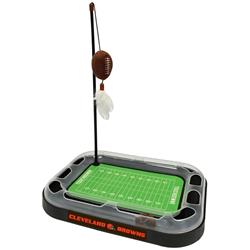 Cleveland Browns Football Cat Scratcher Toy by Pets First