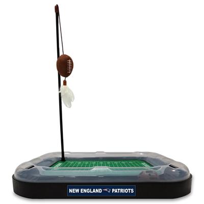 New England Patriots Football Cat Scratcher Toy by Pets First