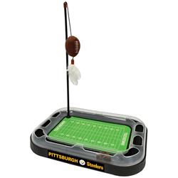 Pittsburgh Steelers Football Cat Scratcher Toy by Pets First