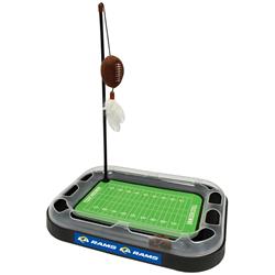 LA Rams Football Cat Scratcher Toy by Pets First