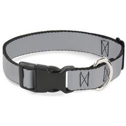 Plastic Clip Collar - Silver