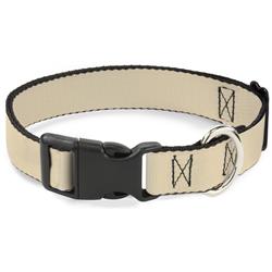 Plastic Clip Collar - Tan