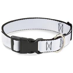 Plastic Clip Collar - White