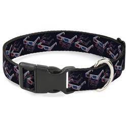 Plastic Clip Collar - 3-D Glasses Black