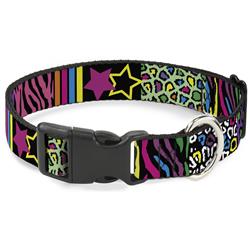 Plastic Clip Collar - Animal Skins & Stripes 2