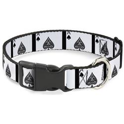 Plastic Clip Collar - Ace of Spades