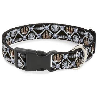 Plastic Clip Collar - Bling