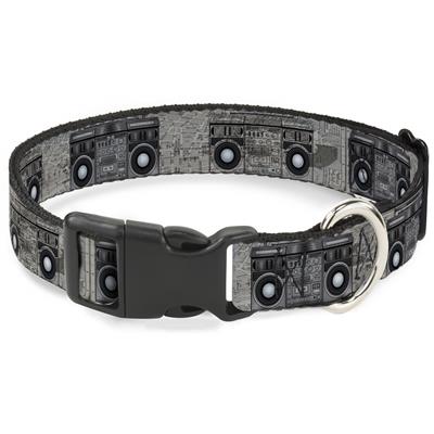 Plastic Clip Collar - Boombox
