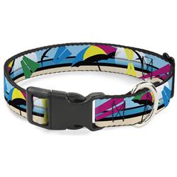 Plastic Clip Collar - Beach Scene 2