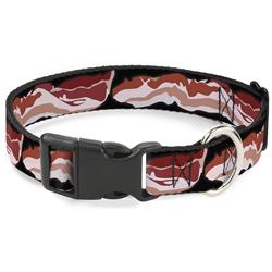 Plastic Clip Collar - Bacon