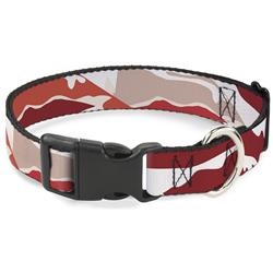 Plastic Clip Collar - Bacon CLOSE-UP
