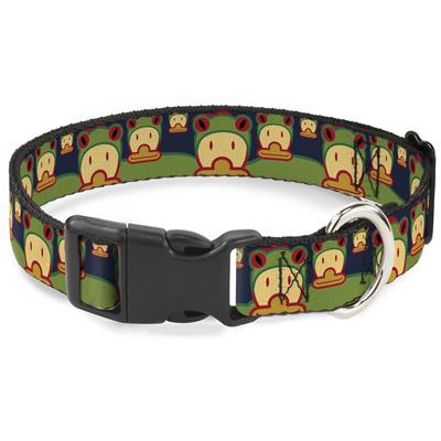 Plastic Clip Collar - Duck w/Frog Hat