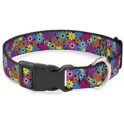 Plastic Clip Collar - Flower Blossom