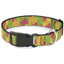 Plastic Clip Collar - Gummy Bears Stacked Multi Color