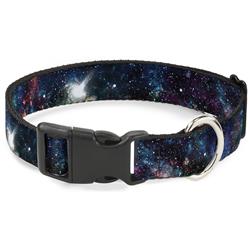 Plastic Clip Collar - Galaxy Collage
