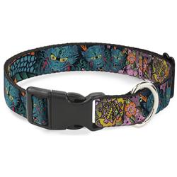 Plastic Clip Collar - Honor Pink