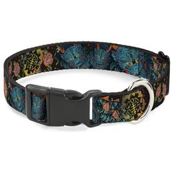 Plastic Clip Collar - Honor CLOSE-UP Black