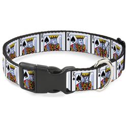 Plastic Clip Collar - King of Spades