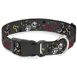 Plastic Clip Collar - Lucky CLOSE-UP Gray